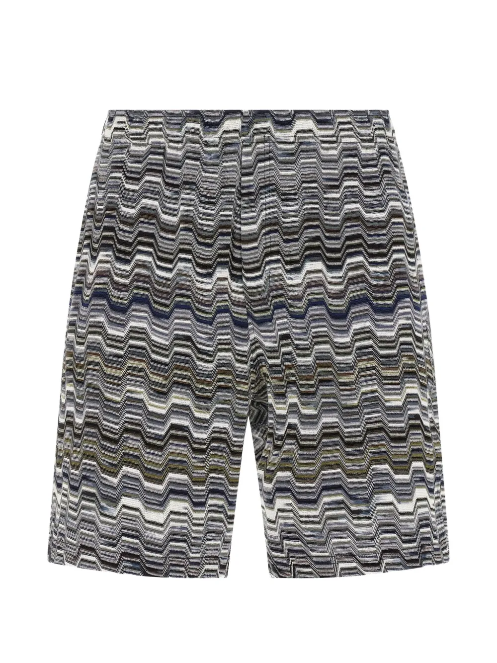 

Трикотажные бермуды с зигзагообразным узором Missoni, белый