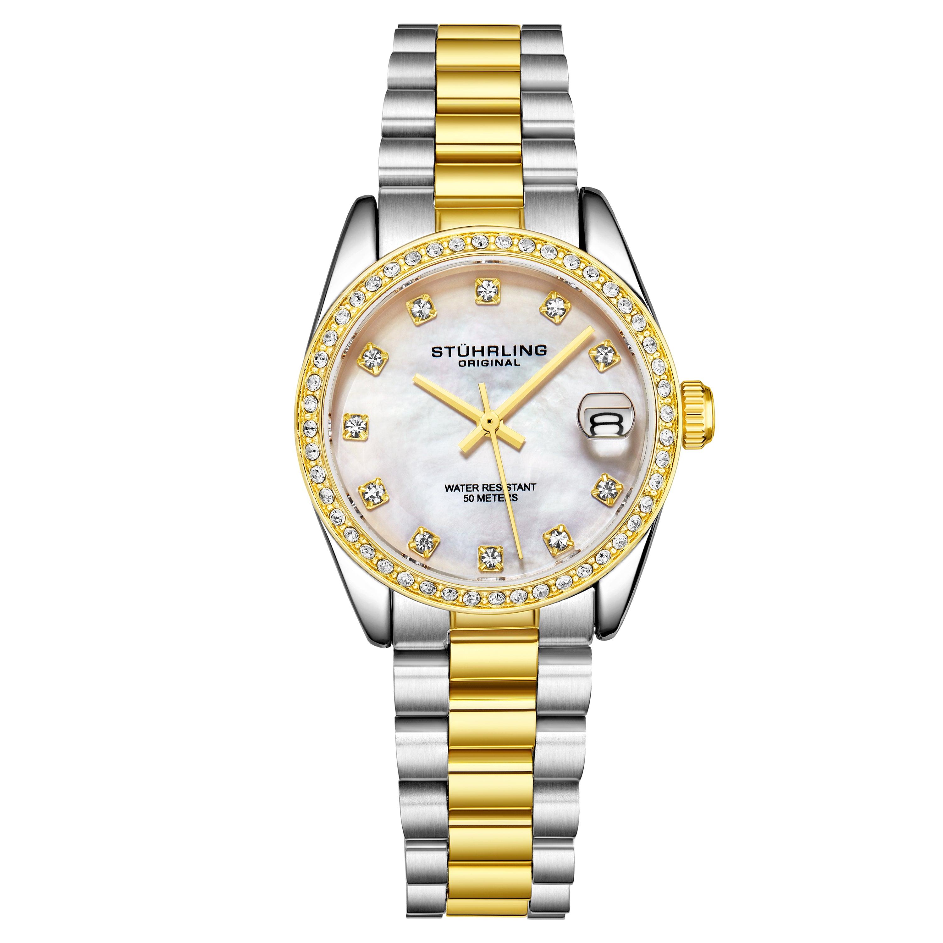 

Часы женские Stuhrling Original, серебряный/золотой
