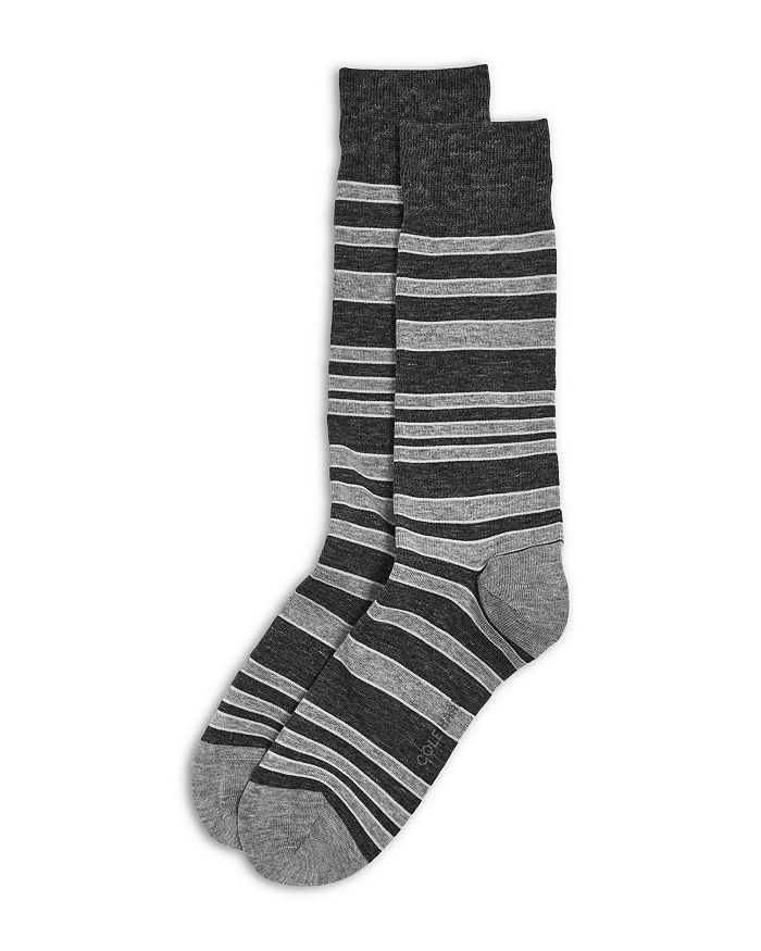 

Носки полосатые Dress Stripe Crew Cole Haan, черный