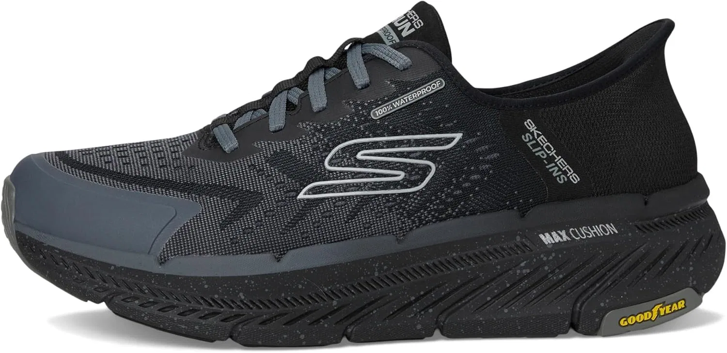 Мужские кроссовки Skechers Max Cushioning Premier 2.0 - 100% водонепроницаемые, Black — фото 4
