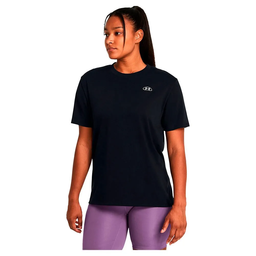 

Футболка с коротким рукавом спортивная Under Armour Heavyweight Embroidered Patch, черный