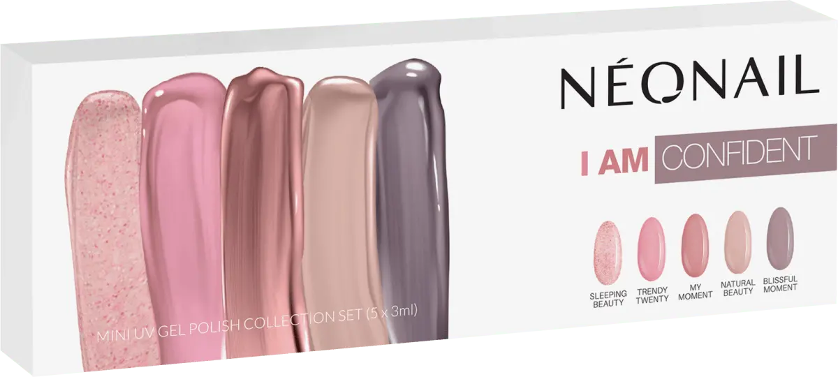 

UV Nagellacset I Am Confident 1St. NÉO, Красный, UV Nagellacset I Am Confident 1St. NÉO