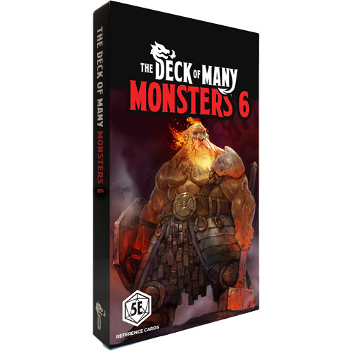 

Ролевая игра Hit Point Press The Deck of Many Monsters 6 (D&D 5E Compatible)