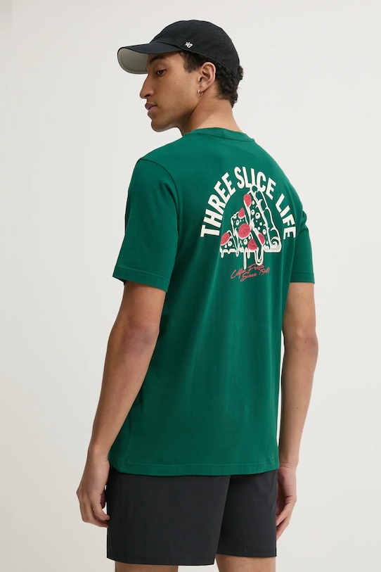 

Хлопковая футболка M L PIZZA TEE Adidas, зеленый