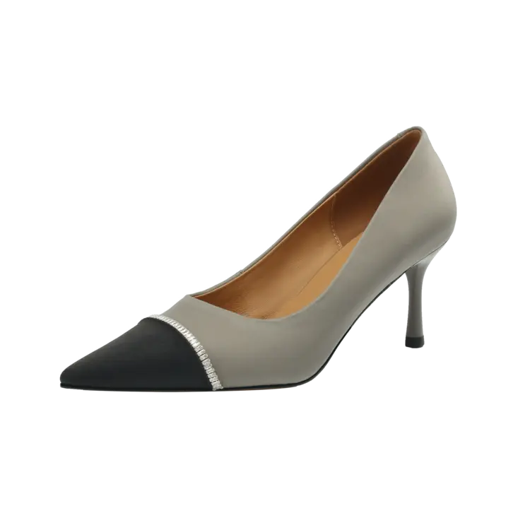 

Туфли женские на высоком каблуке Mewgl, цвет Black + gray