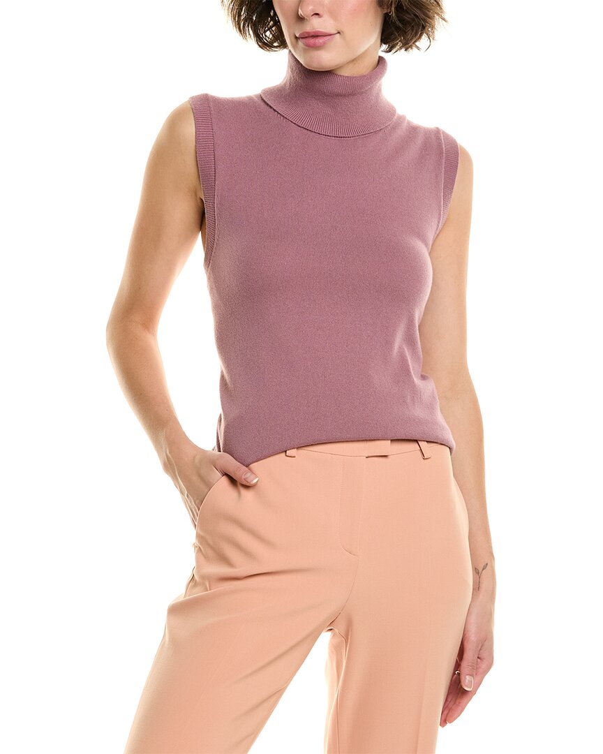 

Коллекция Michael Kors Кашемировый водолазка-майка Michael Kors Collection, фиолетовый