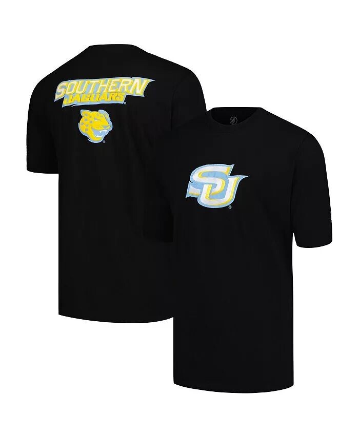 

Мужская черная футболка с аппликацией Southern University Jaguars FISLL