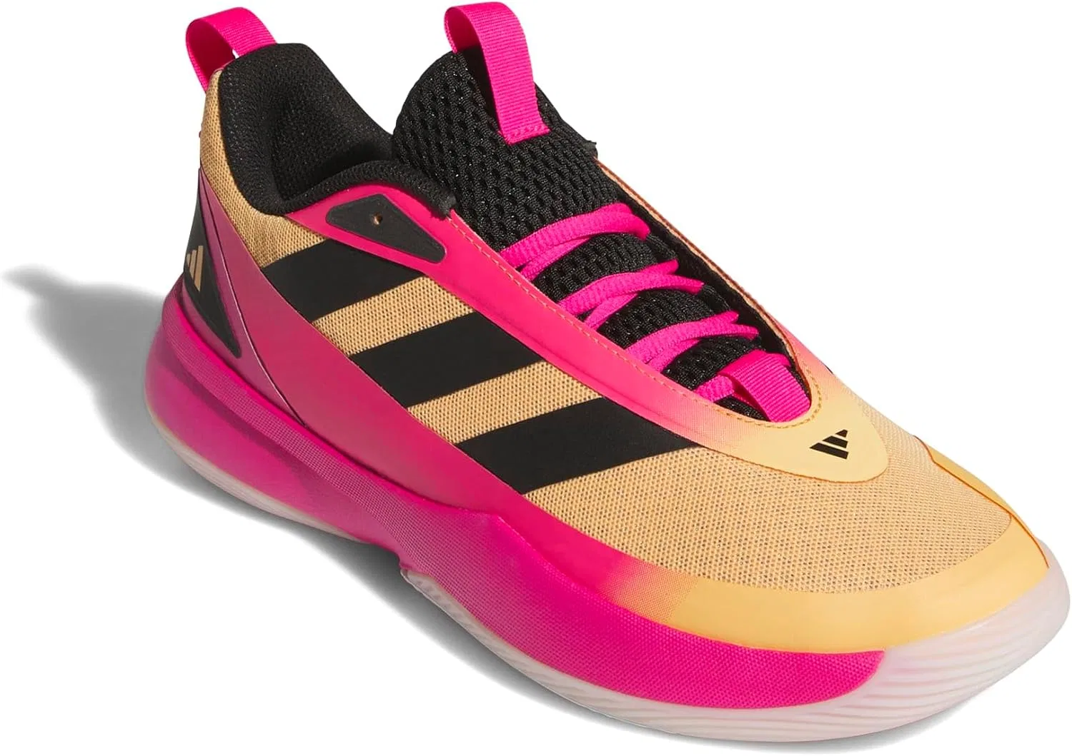 Кроссовки Adidas унисекс Front Court, Hazy Orange Core Black Shock Pink — фото 3