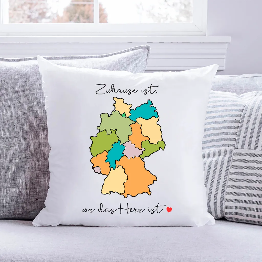 

Декоративная поудшка Gravurzeile, белый