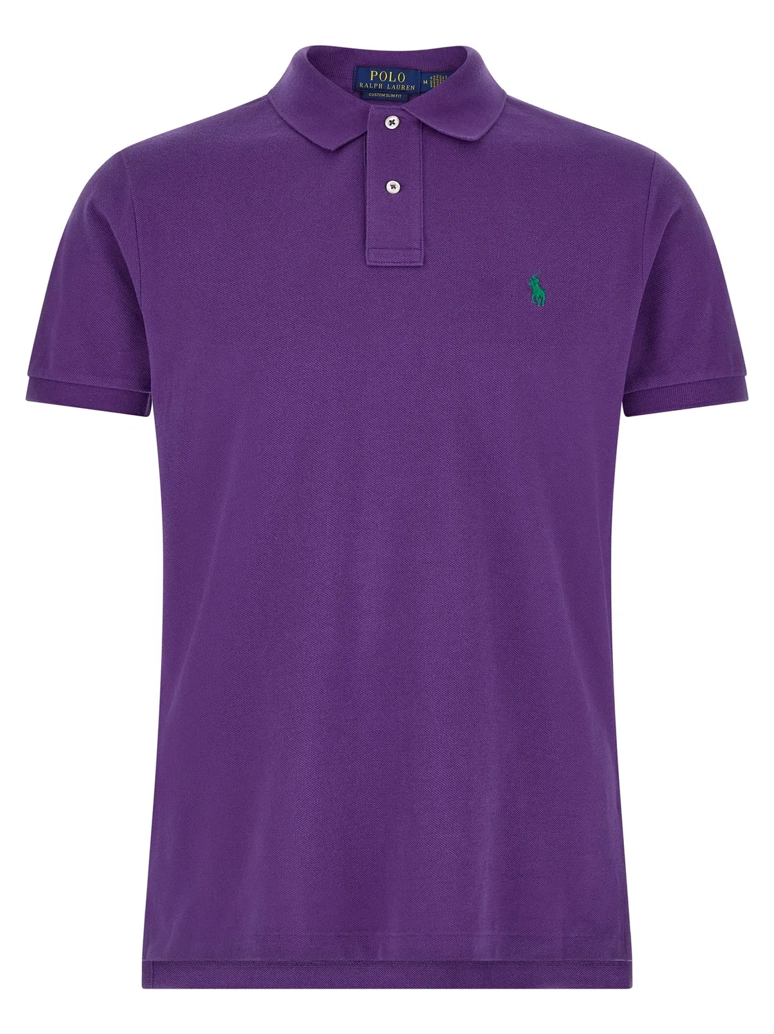Поло с вышитым логотипом POLO RALPH LAUREN, фиолетовый