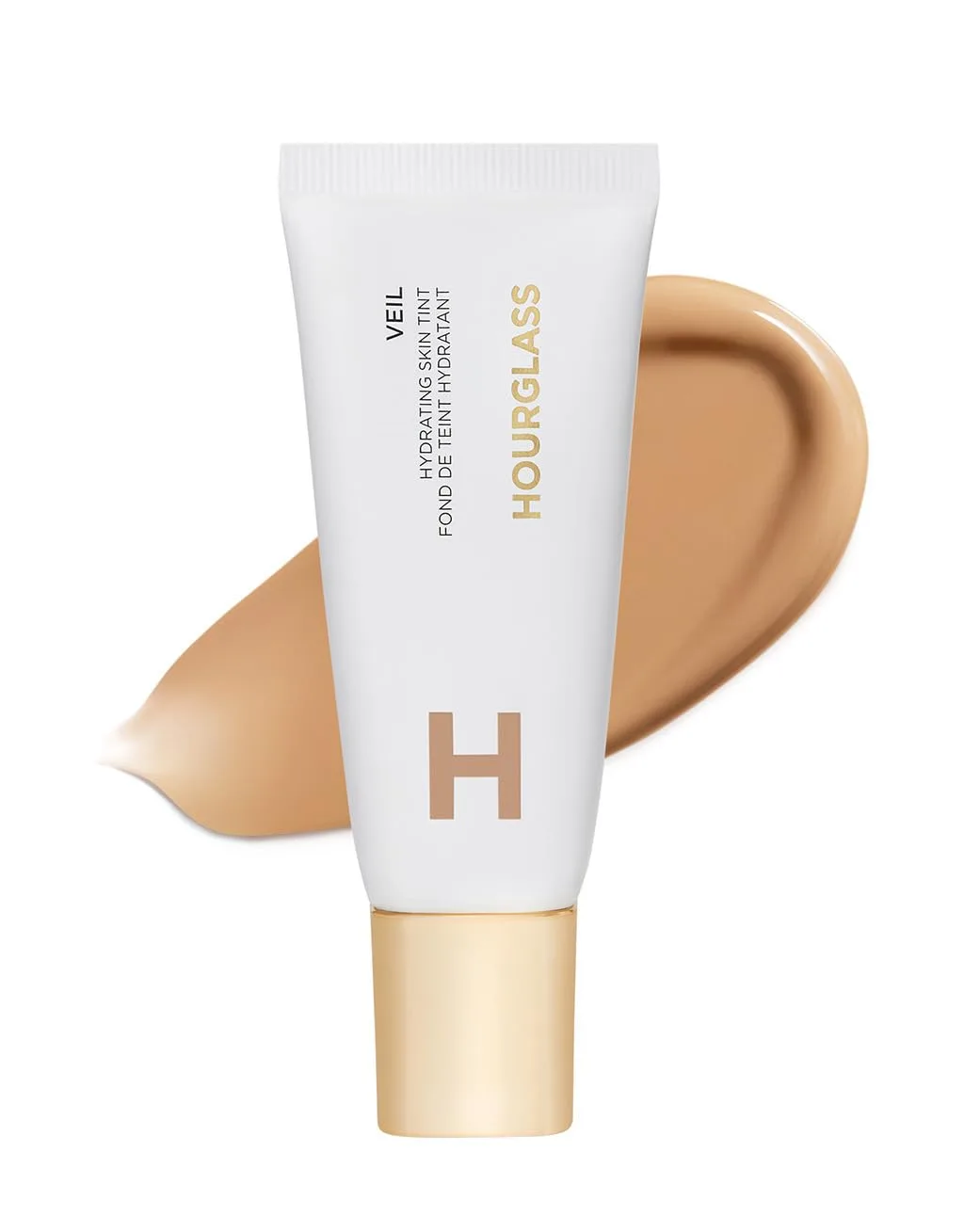 Hourglass Veil Hydrating Skin Tint, увлажняющий тонирующий крем с сияющим финишем, легкое наращиваемое покрытие, веганский, cruelty-free, 9