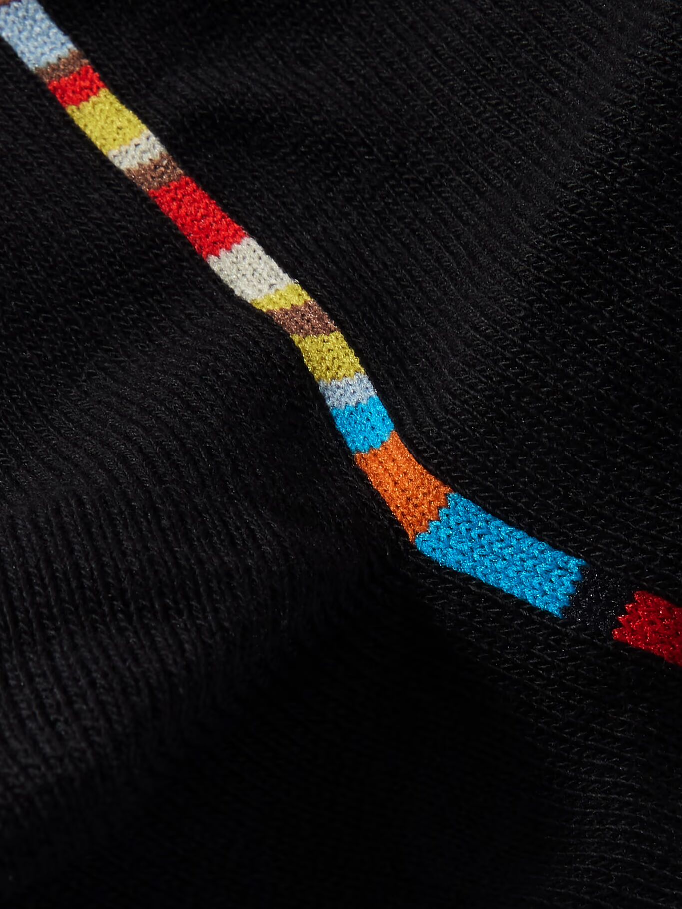 

Полосатые носки из органического хлопка PAUL SMITH, черный