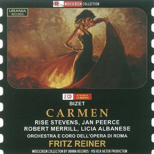 

CD диск Stevens / Peerce / Merrill / Albanese / Reiner: Bizet: Carmen