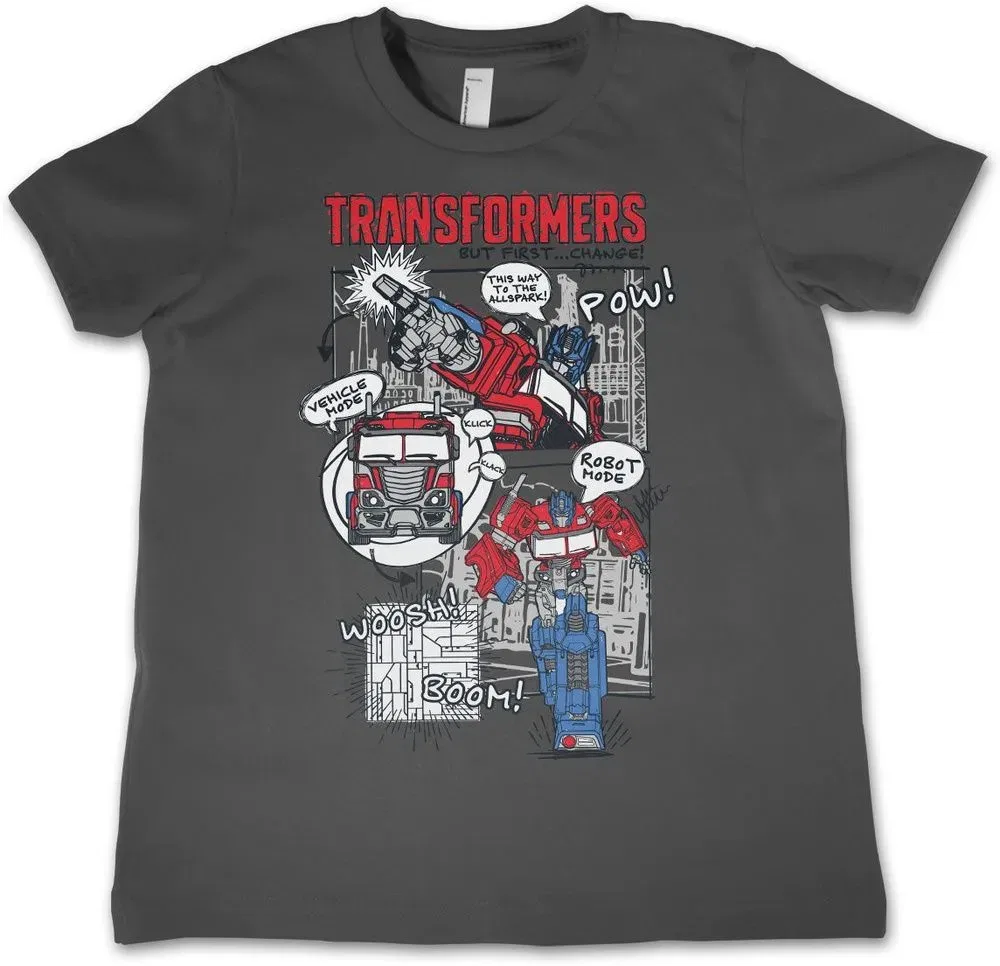 Футболка Transformers, серый