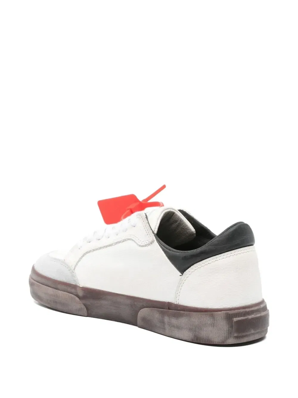 Кеды New Low Vulcanized OFF-WHITE, белый — фото 3