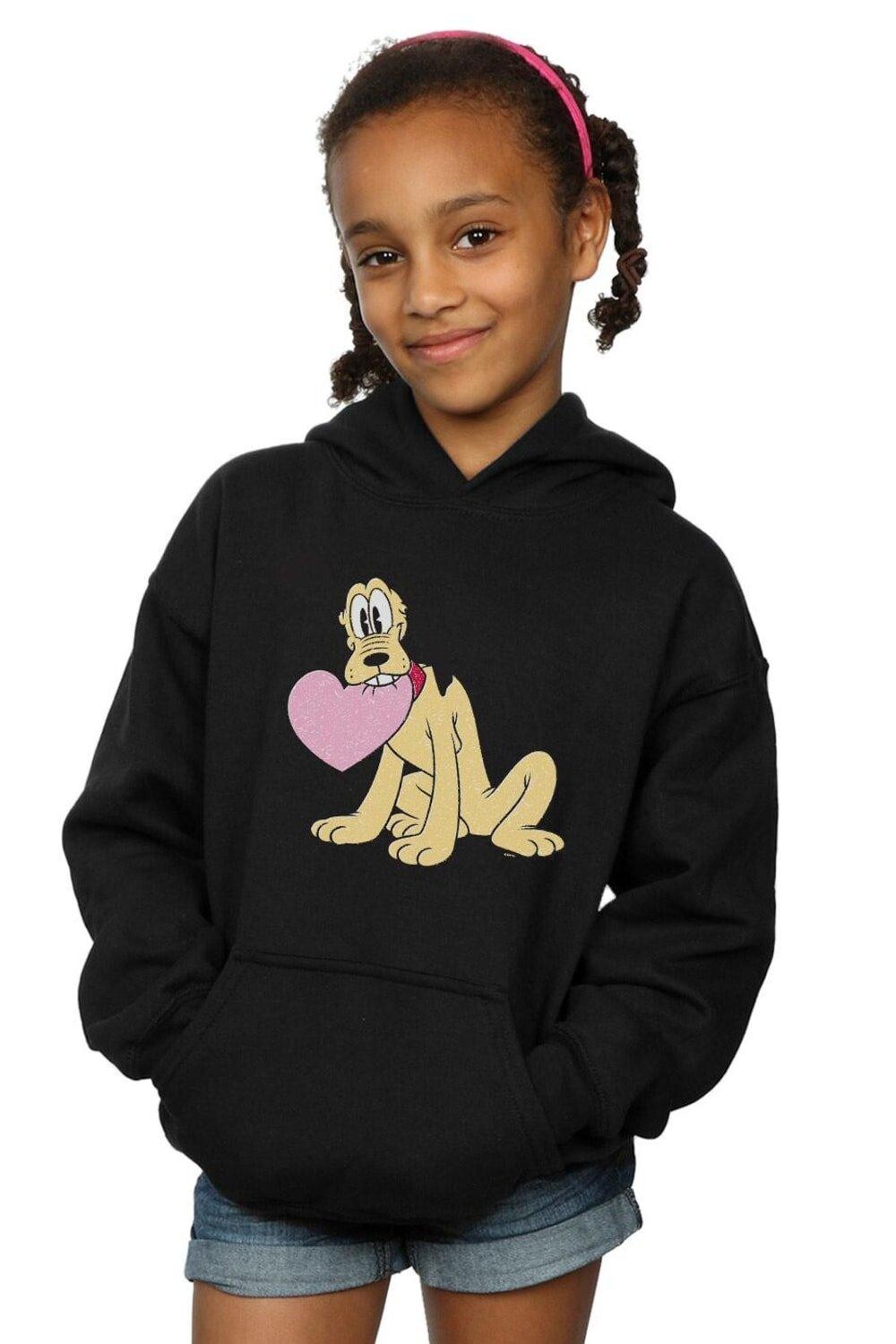 

Толстовка Pluto Love Heart Disney, черный
