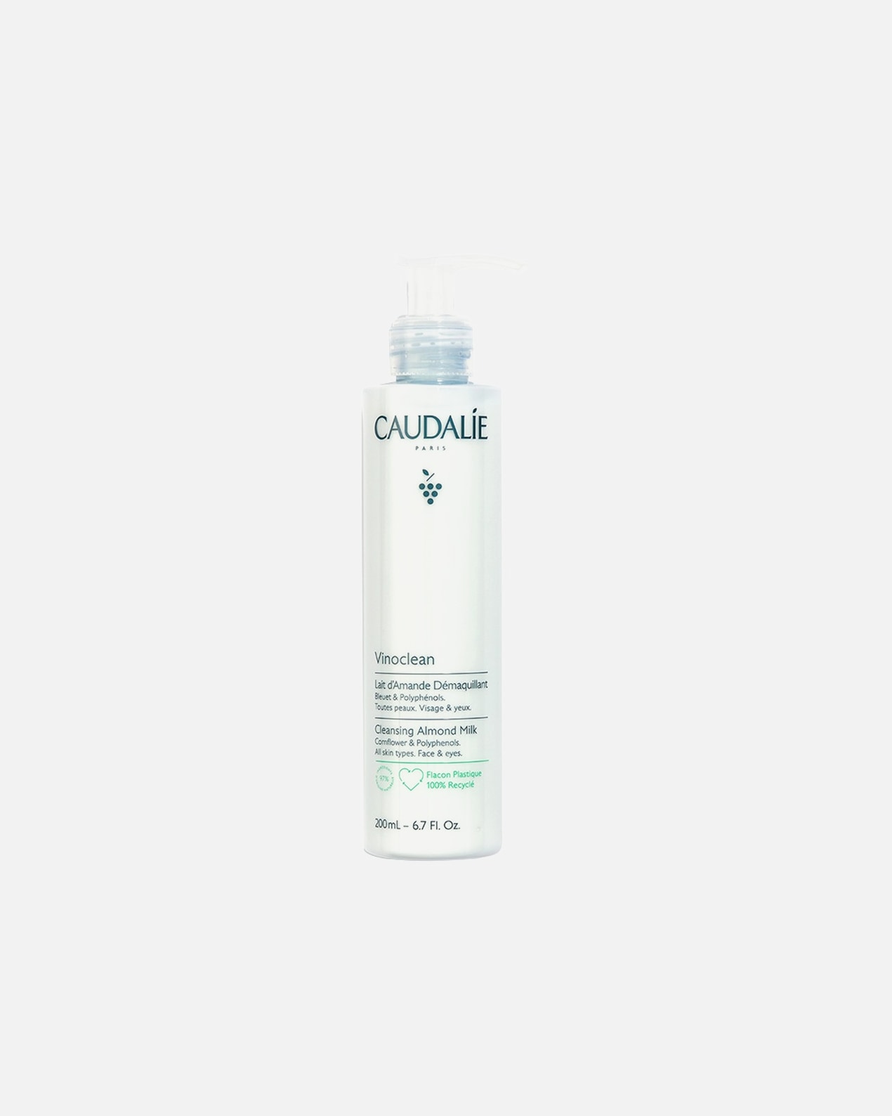 

Очищающее молочко для лица Caudalie, 200 мл