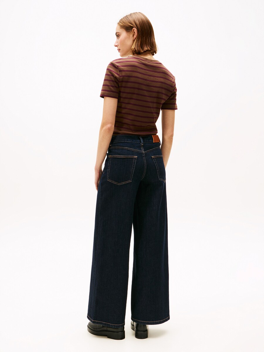 Джинсы с широкими штанинами TOMMY HILFIGER 70s, темно-синий — фото 3