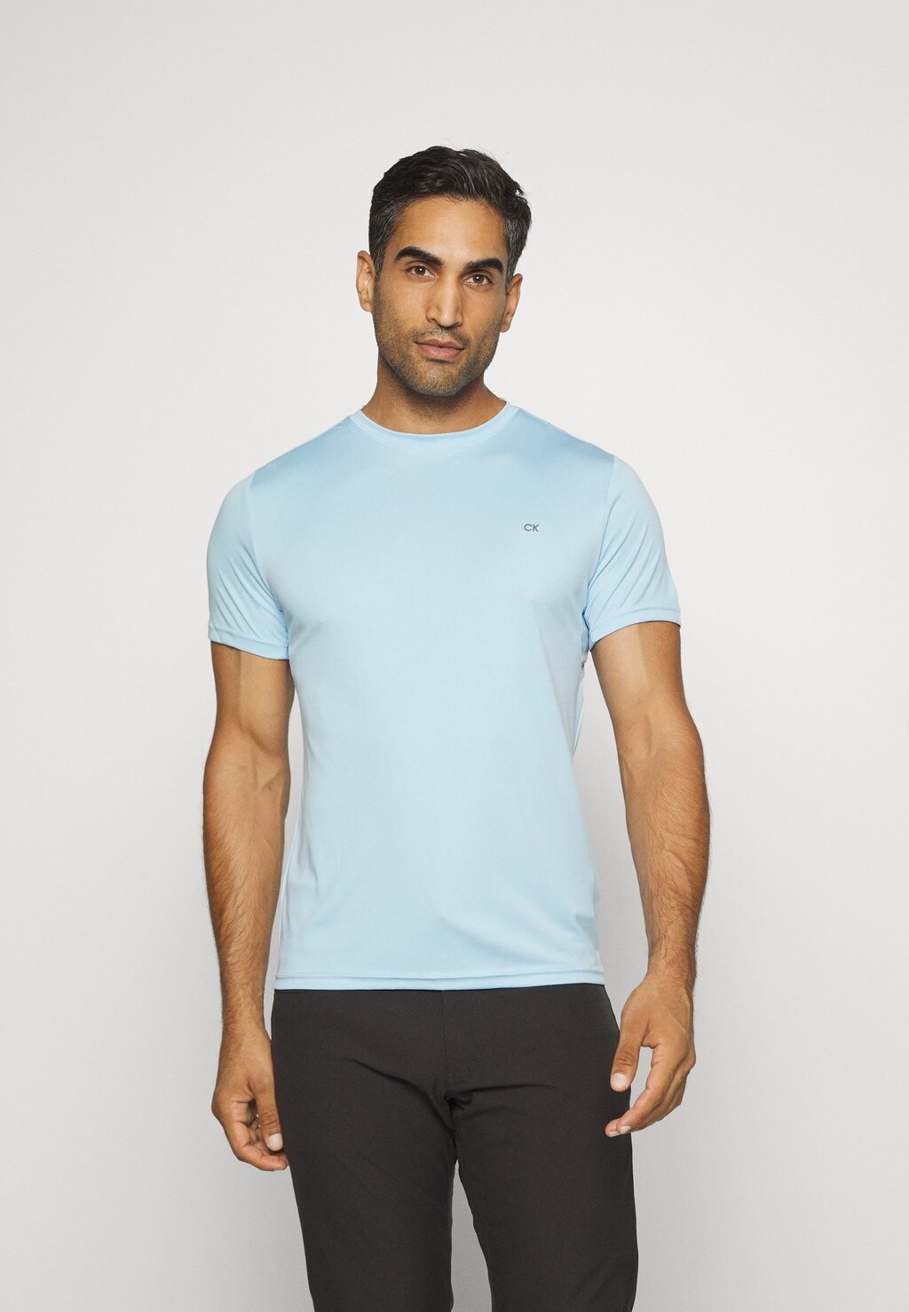 Базовая футболка Tech 2 Pack Calvin Klein, цвет white/air blue — фото 2