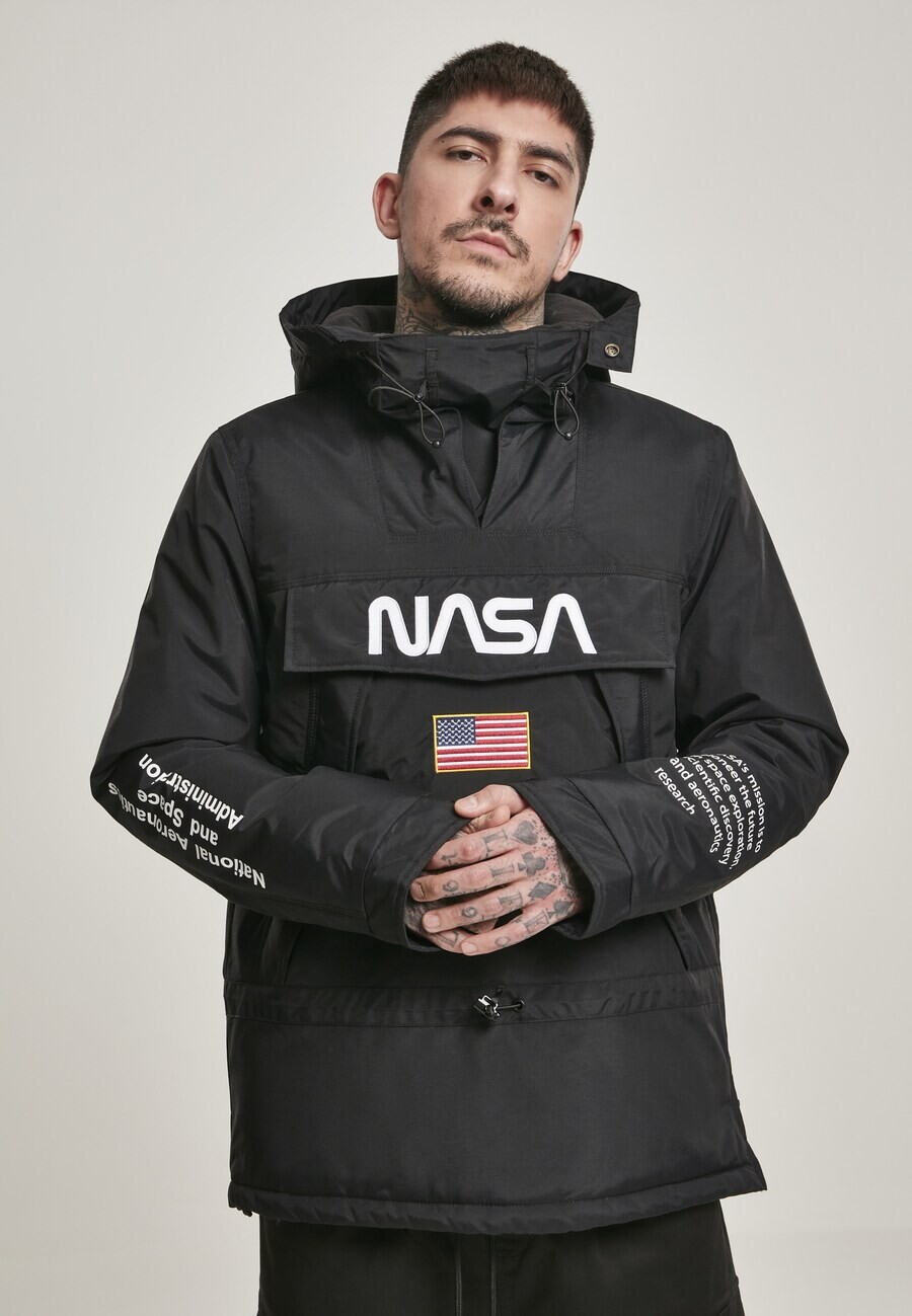 

Всесезонная куртка Mister Tee Between-Season Jacket Nasa, черный