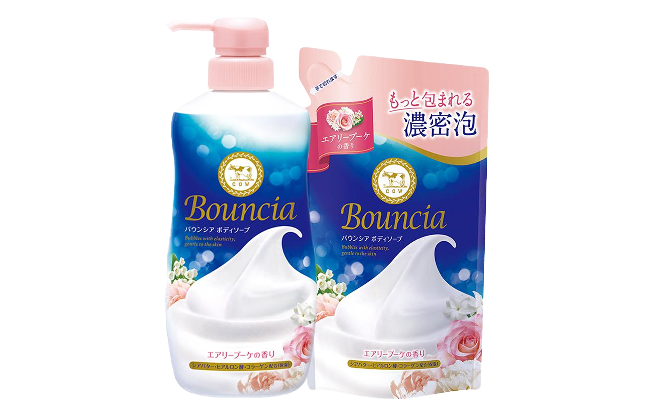 

Косметическое средство для ванны увлажняющее молочко 500мл*2+400мл*2 COW SOAP