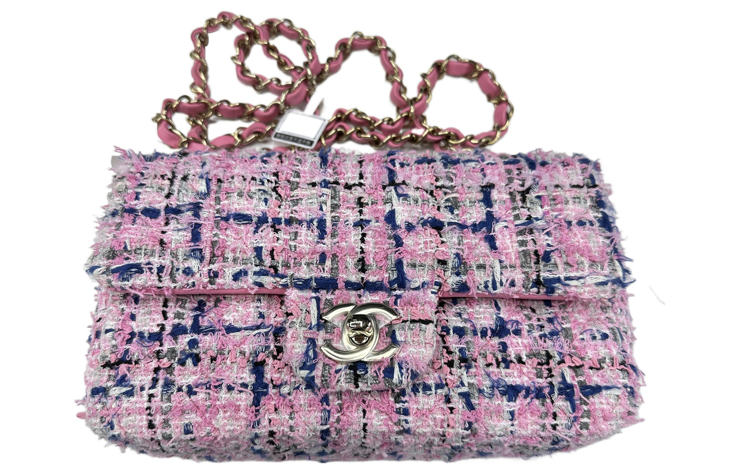

CHANEL Классический клатч из хлопкового войлока