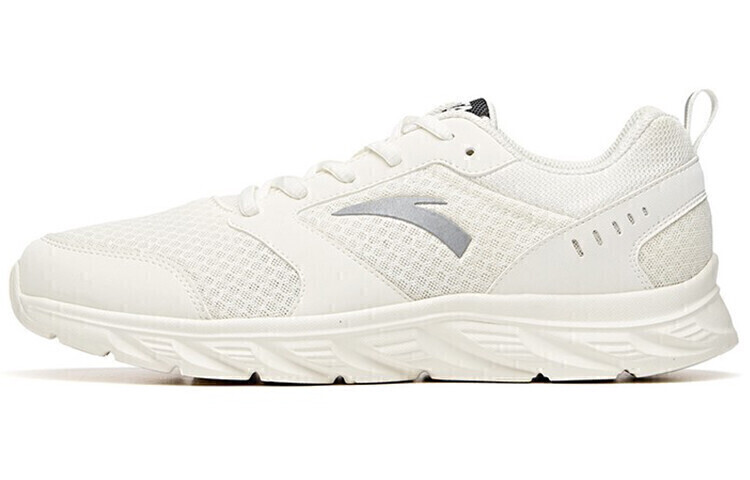 

Кроссовки мужские с низким верхом цвета слоновой кости и белого цвета Anta