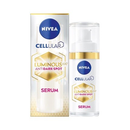 

Cellular Luminous 630 Сыворотка для усовершенствованного лечения против темных пятен, 30 мл для женщин, Nivea