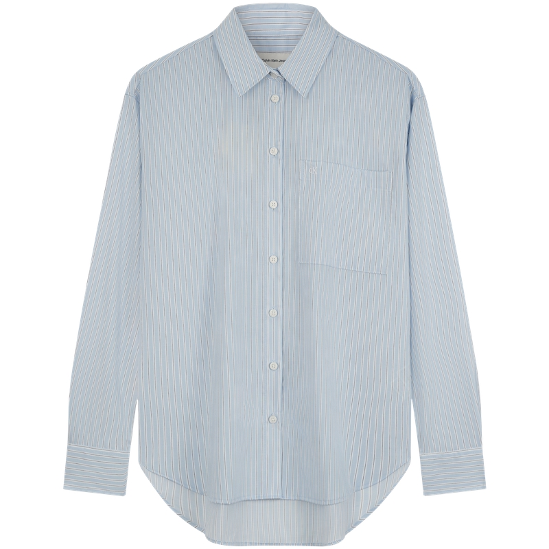 

Рубашка SS25 женская Calvin Klein, синий