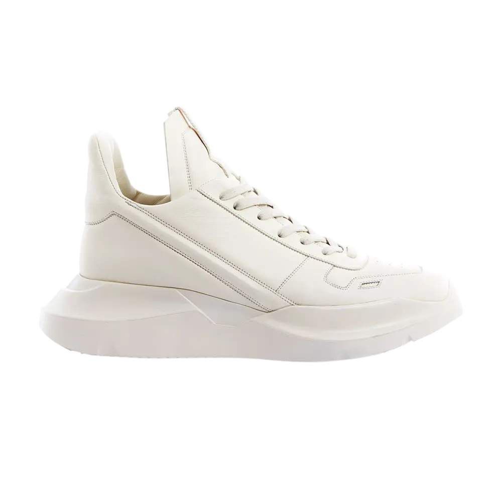 Кроссовки Rick Owens Fogachine Runway Geth Runner, белый