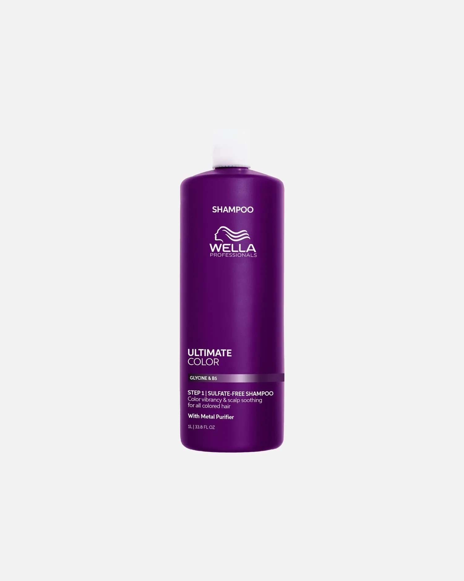 Шампунь Ultimate Color Step 1 | без сульфатов, с глицином и витамином B5 Wella Professionals, 1000 мл