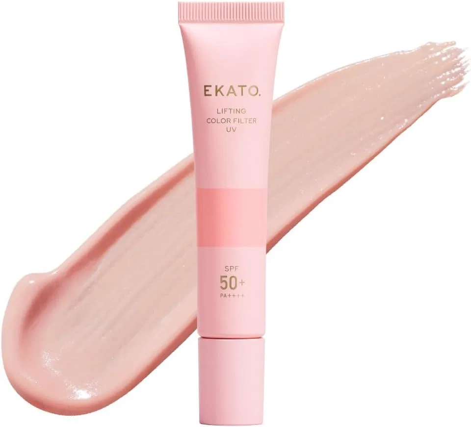 Солнцезащитный крем-основа EKATO Lifting Color Filter UV Pure Pink SPF 50+ PA++++ 30 г Ekato.