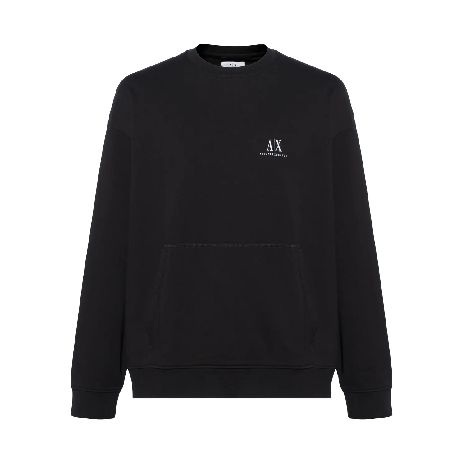 

Свитшот AE SS22 мужской черный ARMANI EXCHANGE