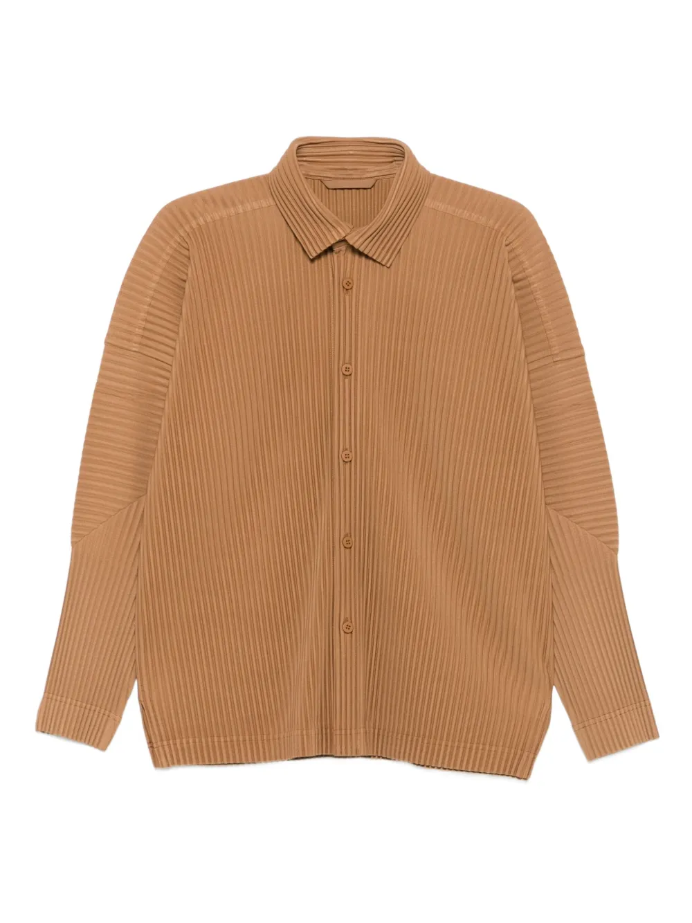 

Плиссированная рубашка Homme Plissé Issey Miyake, коричневый
