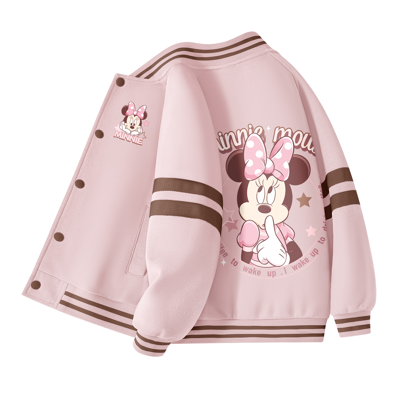 

Детская бейсбольная куртка Disney, розовый