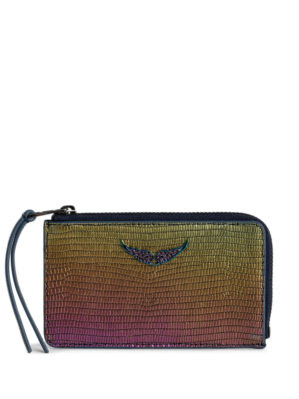 

Кошелек ZV с голографическим эффектом Zadig&Voltaire, желтый
