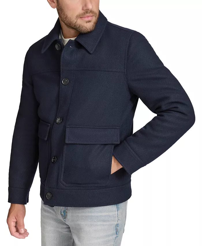 

Мужская куртка-рубашка Warwick Twill Chore Marc New York, синий