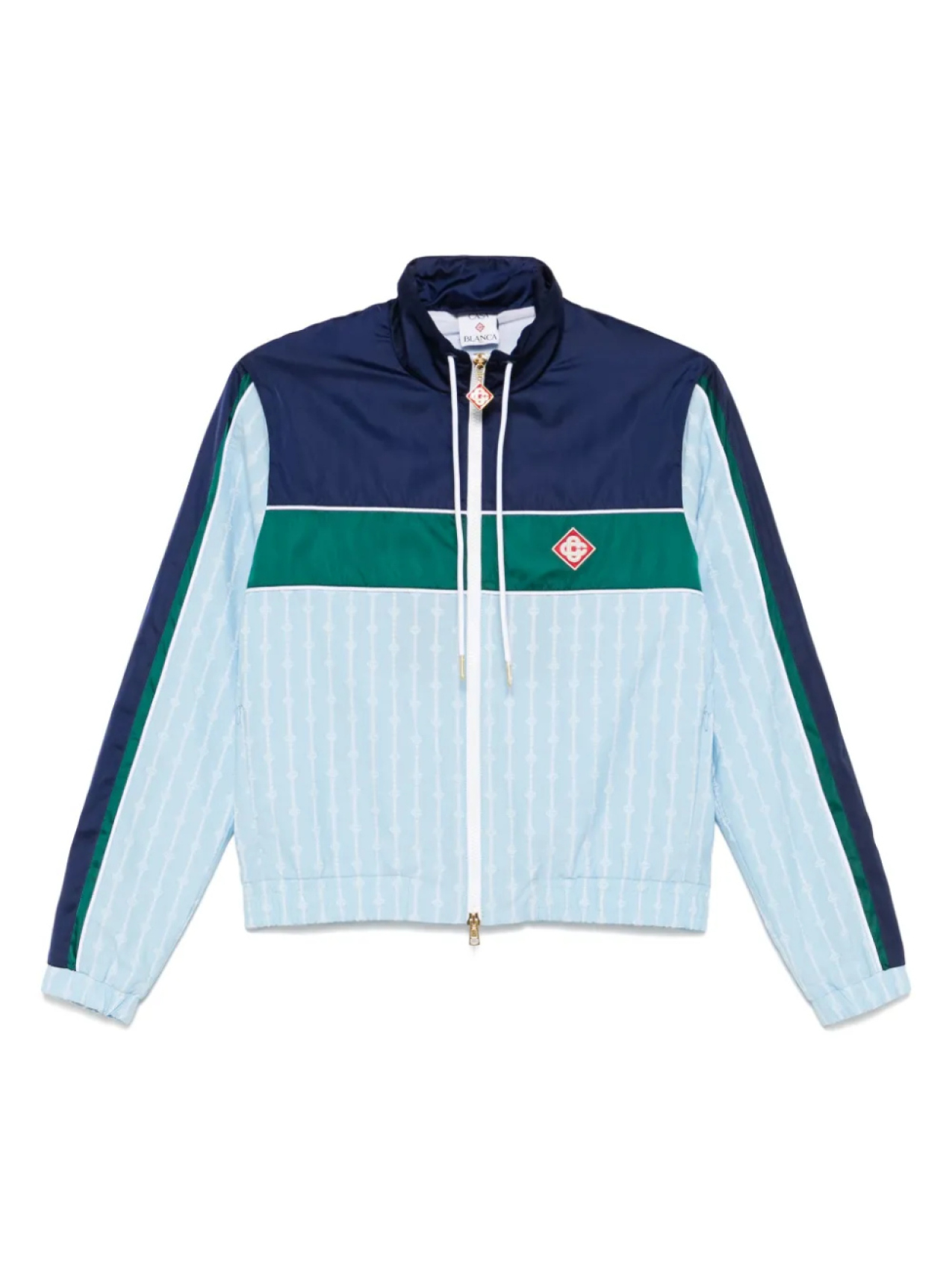 

Куртка с нашивкой-логотипом Casablanca, синий