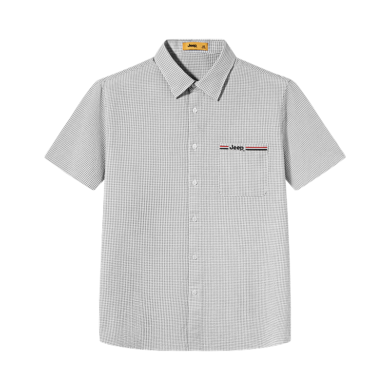 

Jeep Рубашка Unisex Dark Gray Lapel Moderate Others