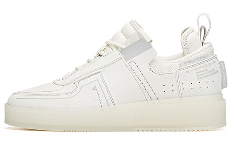 

Кроссовки ANTA Skateboard Shoes Women's Low-Top Ivory White/Microchip Gray