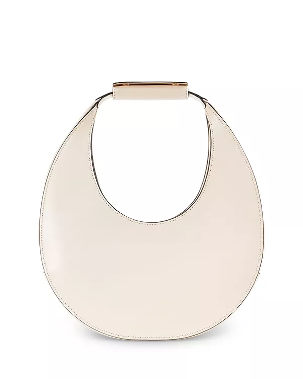 

Сумка-Седло из кожи Moon Staud, белый