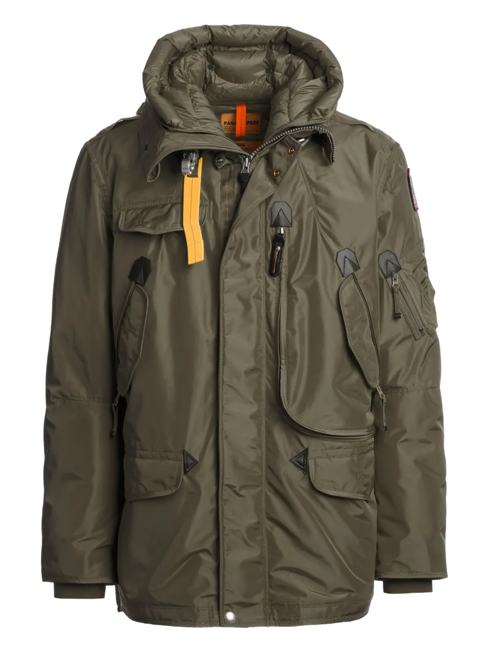

Куртка Right Hand с капюшоном и карманами Parajumpers, зеленый