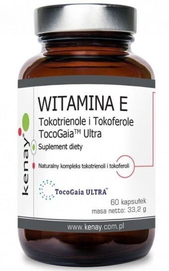

Витамин Е Токотриенолы и токоферолы TocoGaia 60 капсул KenayAg