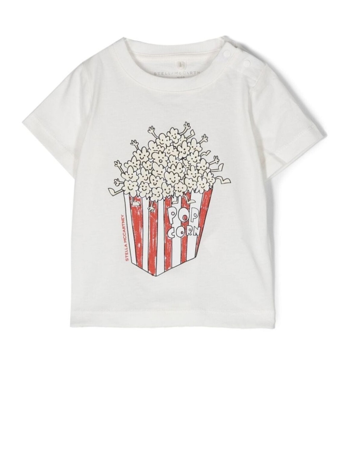 

Stella McCartney Kids футболка с графичным принтом, белый