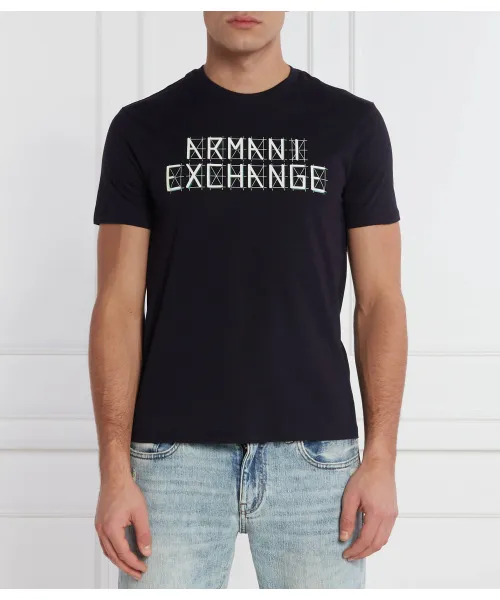 

Футболка Regular fit Armani Exchange, синий