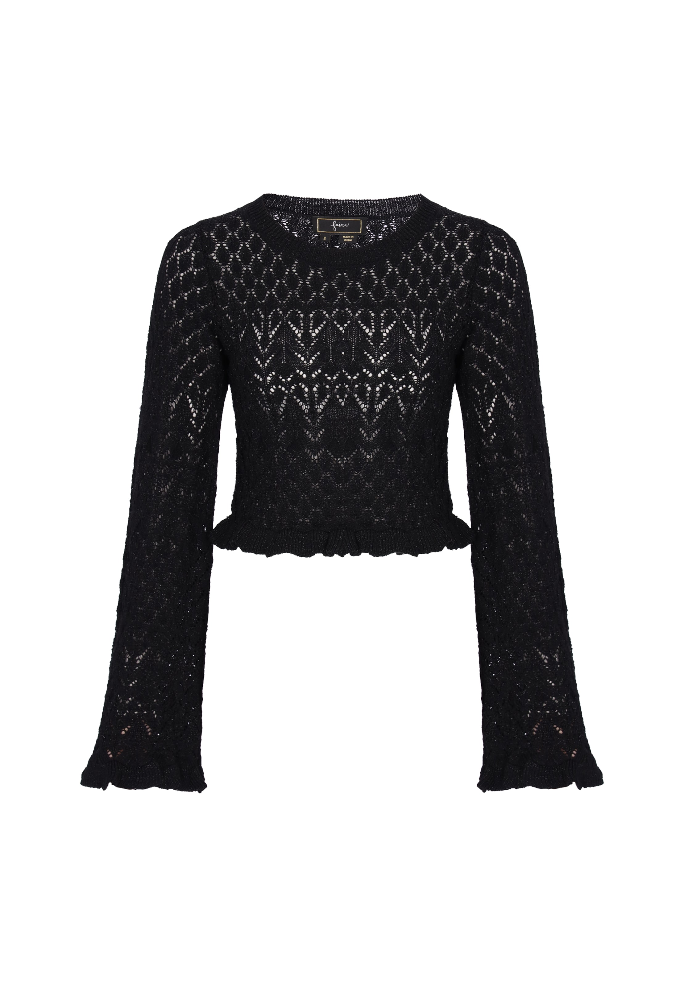 

Faina Свитер в черном цвете