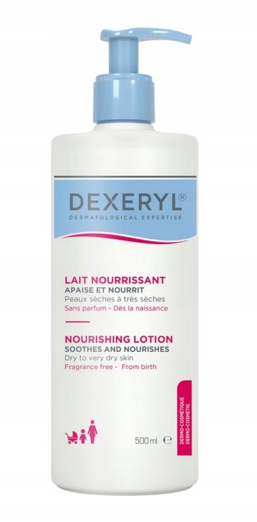 

Питательный бальзам Dexeryl Nourishing успокаивает и питает сухую кожу 500 мл Inna marka
