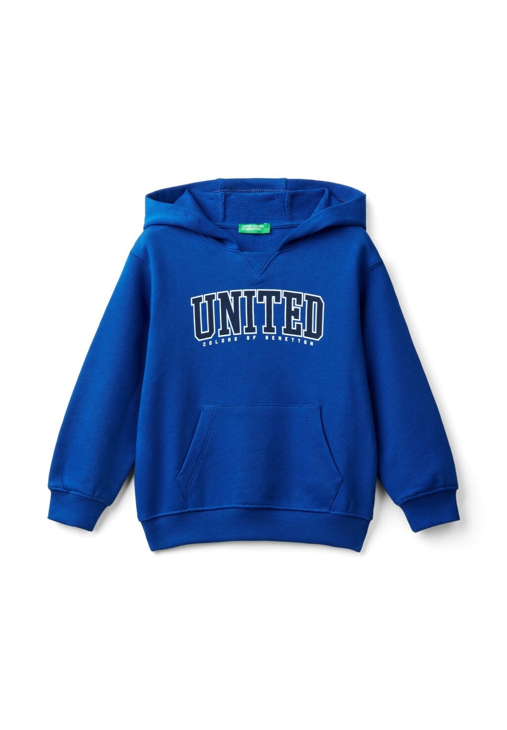 

Толстовка с капюшоном United Colors of Benetton, синий