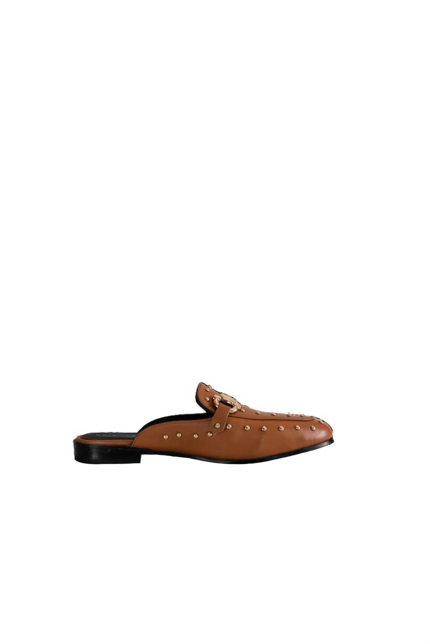Женские мюли Romee Premium Leather цвета Camel BALA DI GALA