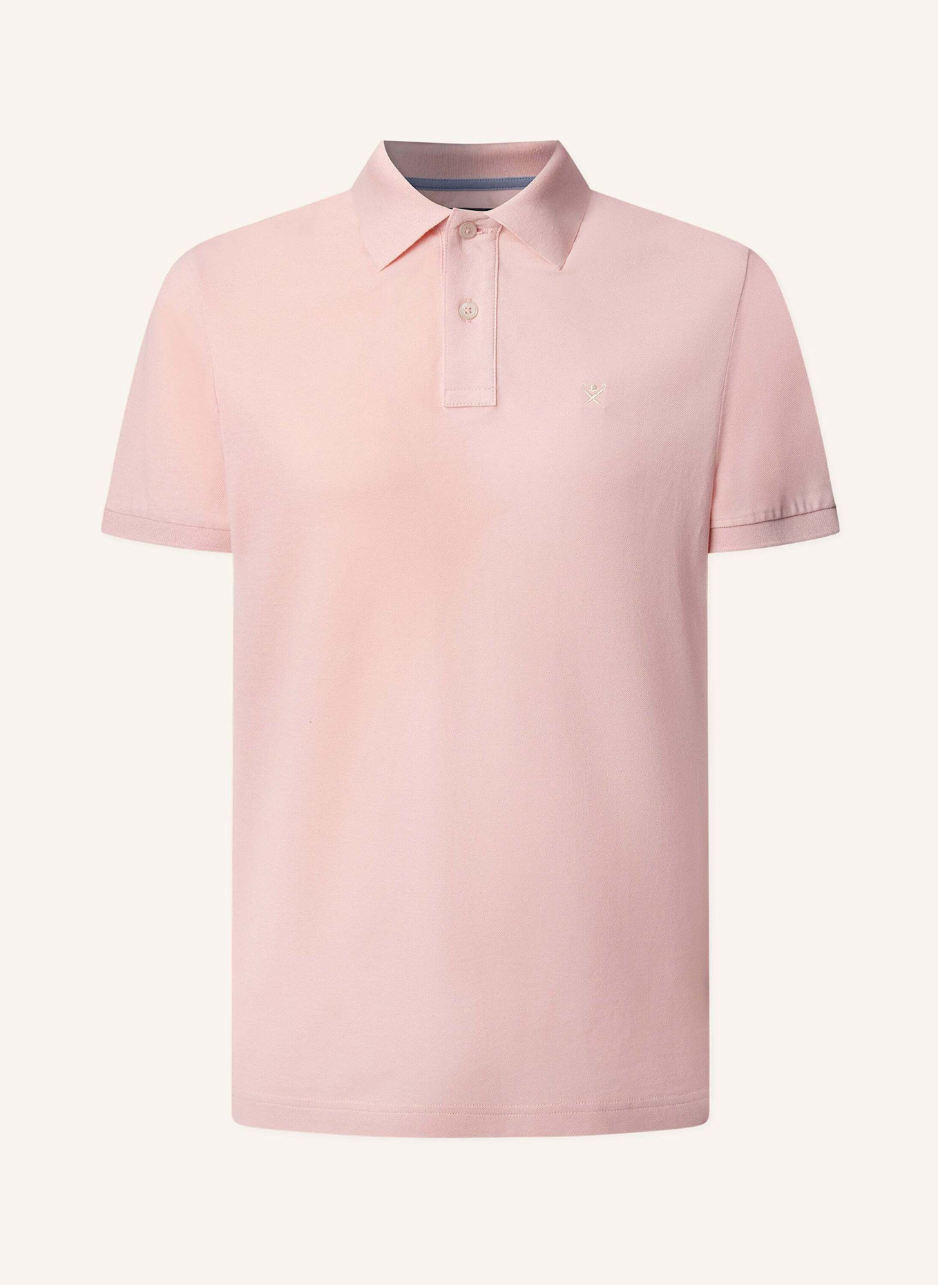 

Рубашка поло с логотипом slim fit Hackett London, розовый